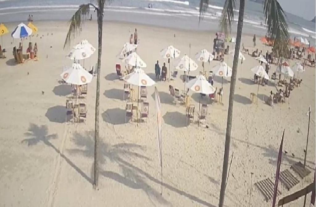 Hotel Rosa Da Ilha Guaruja - Perto Do Mar Com Piscina Exterior photo