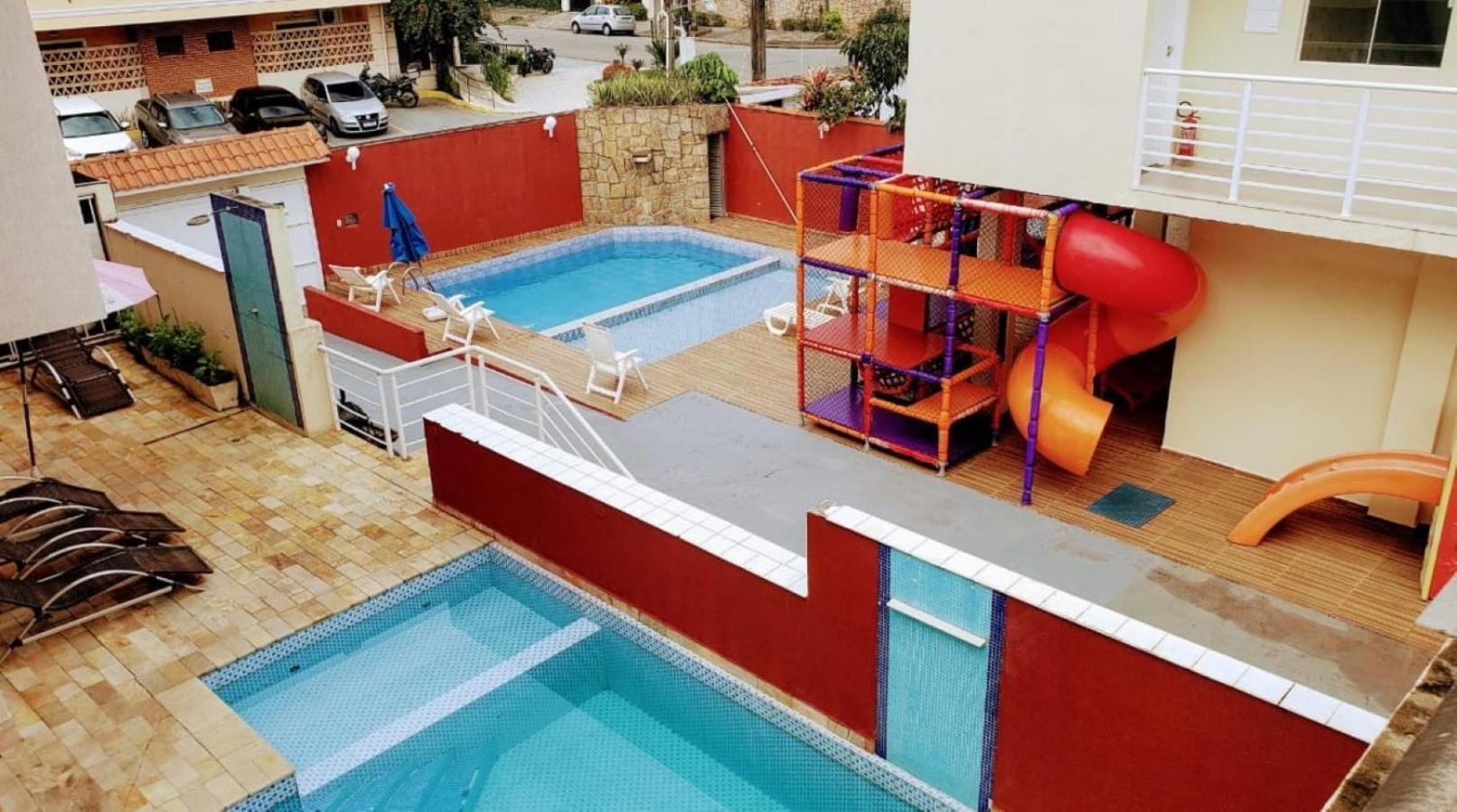 Hotel Rosa Da Ilha Guaruja - Perto Do Mar Com Piscina Exterior photo